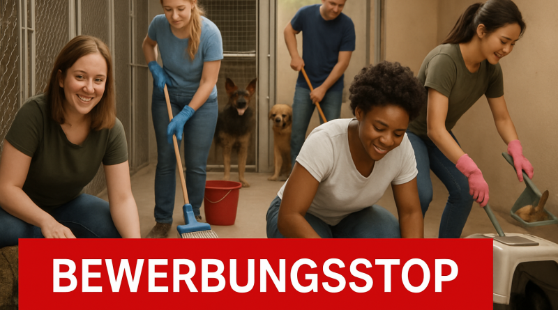 Stellenangebot – Bewerbungsstop