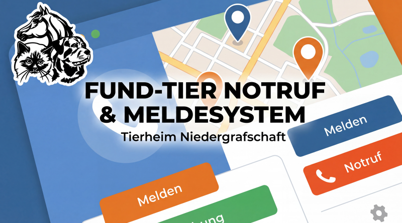 Neues Fund-Tier Melde System Online