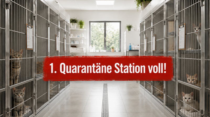 Erste Quarantäne Station voll!!